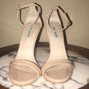 Steve Madden Stacy Patent Nude Heel